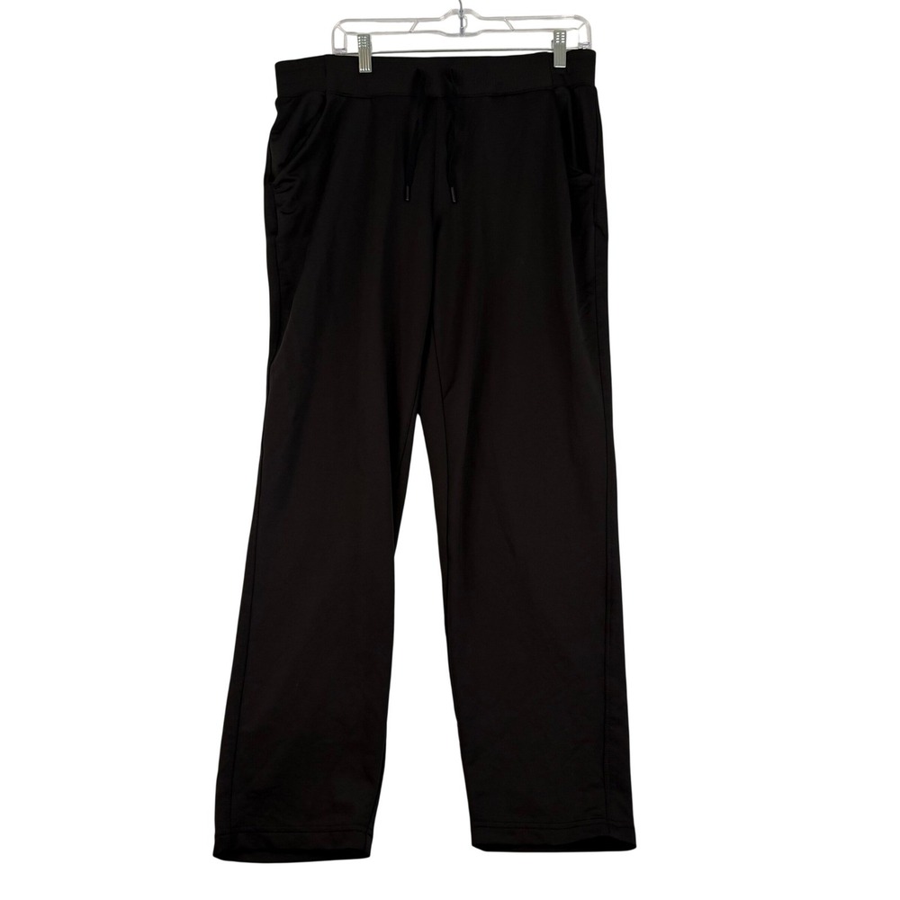 32 Degrees Cool Mens Black Joggers Drawstring Active‎ Sweatpants Size L 1381